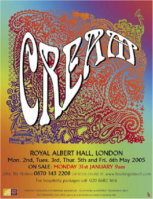 Cream Reunion. May 2005. [click for larger image]